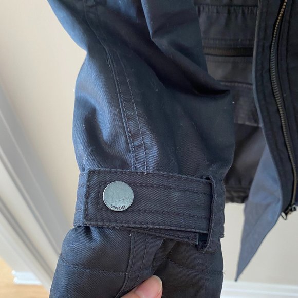 VINCE COTTON 'Quilted' Genuine Fur Trim Parka - Picture 9 of 9